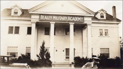 Bealey Miltary Acaemy. Photo courtesy of McMenamins History.