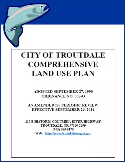 Click to open the Troutdale Comprehensive Land Use Plan