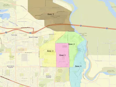 Interactive Street Sweeping Map