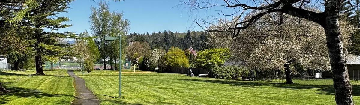 Weedin Park in Troutdale