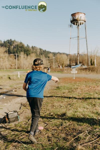 The Confluence Pop-Up Disc Golf Course