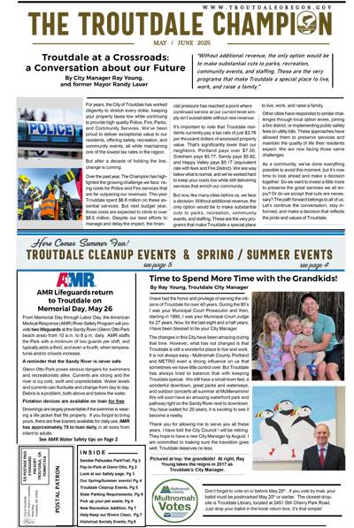 Click to open the latest edition of The Troutdale Champion