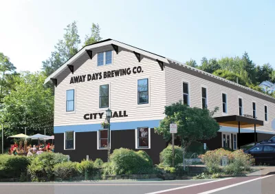 Artist rendering of what old City Hall could look like after the renovation