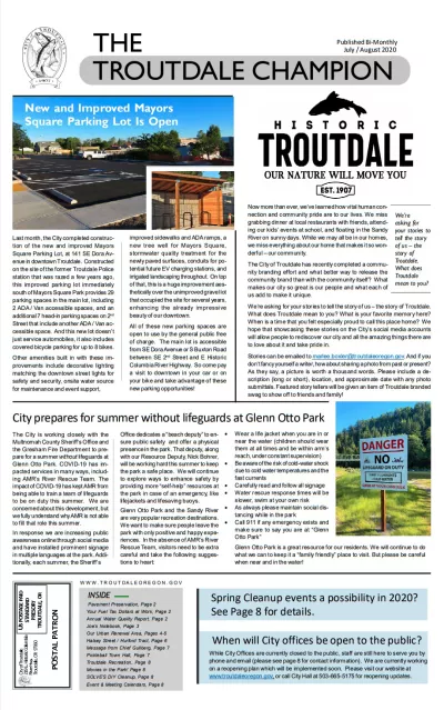 The Troutdale Champion July-August 2020