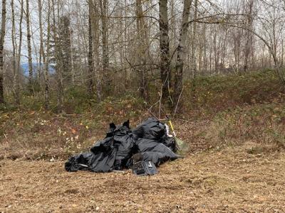After campers vacated the site, Rapid Response Bio Clean cleaned up the area.
