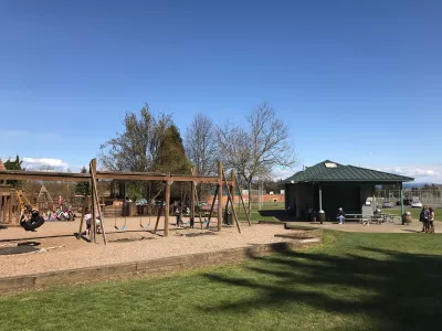 A view of the original Imagination Station prior to the 2016 fire.