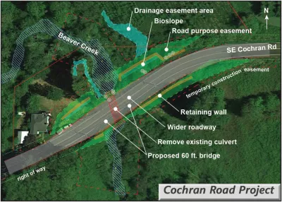 Cochran Road Culvert Project Map