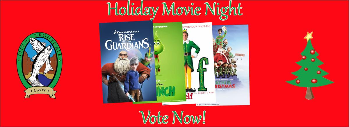 vote_logo_final.jpg Holiday Movie Night is December 13, 2019