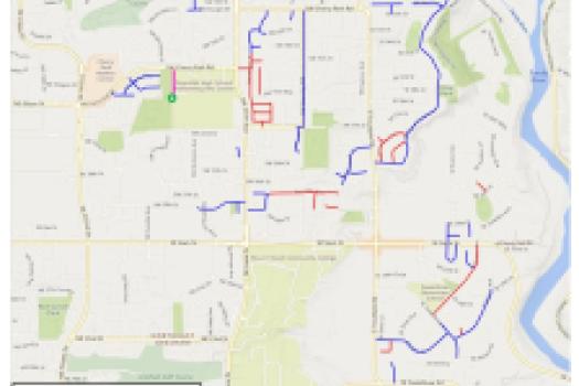 Troutdale Pavement Maintenance 2026 Project Map
