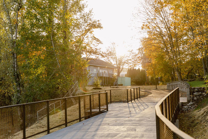 Trail at Sharon Nesbit Heritage Park